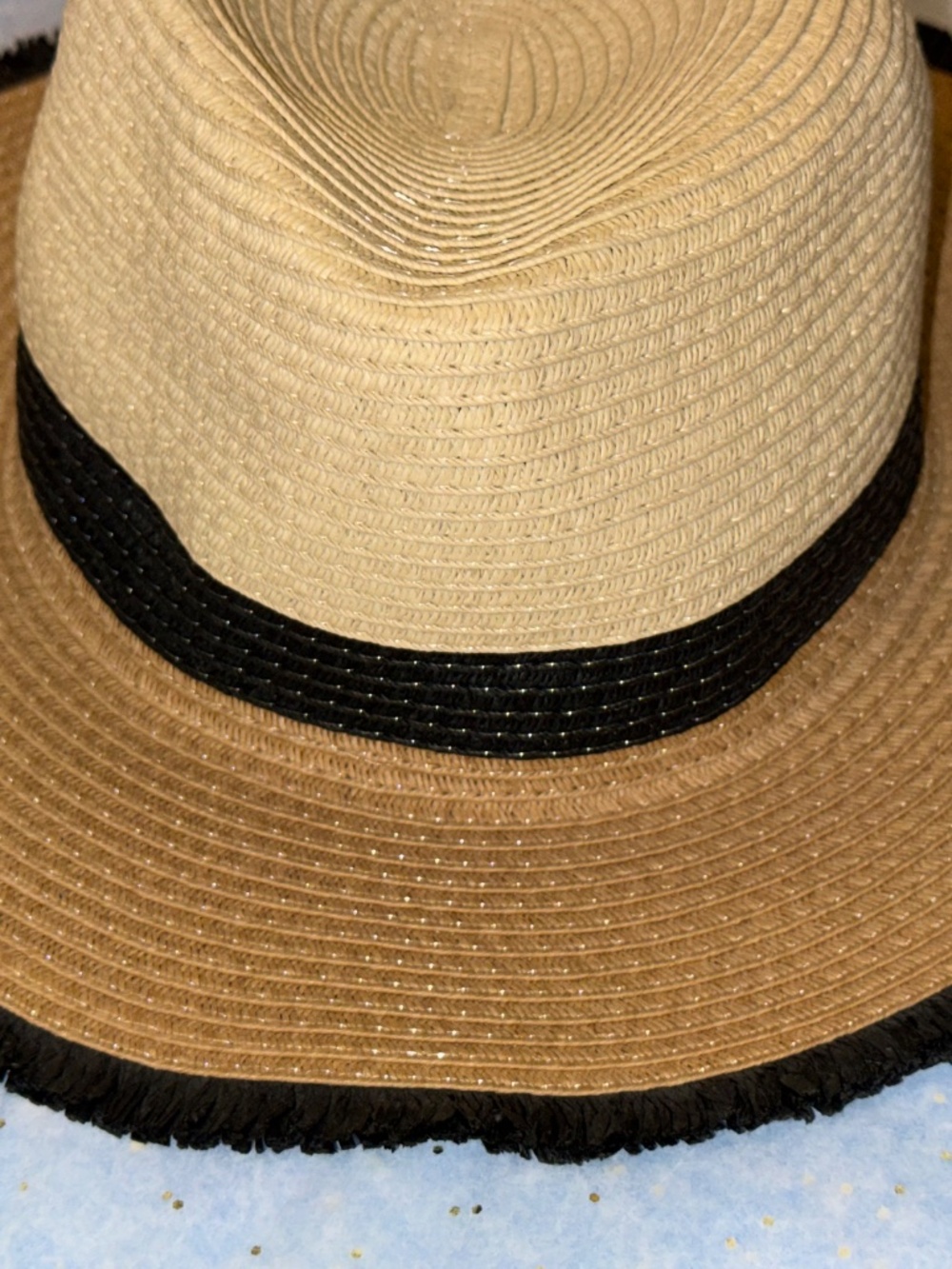NWOT Summer Straw Hat (OS) - Picture 7 of 10